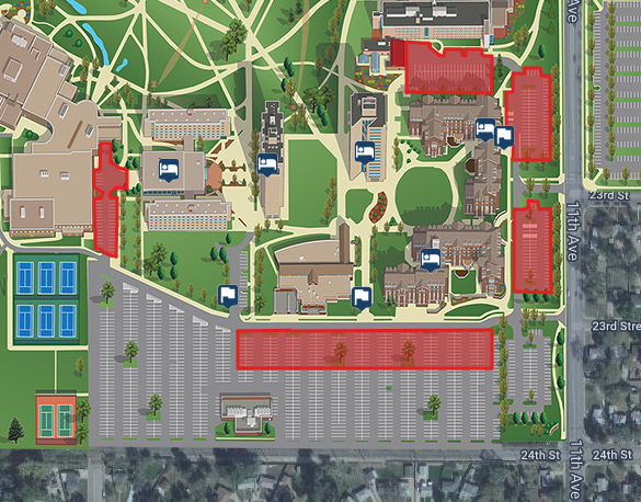Move in day map