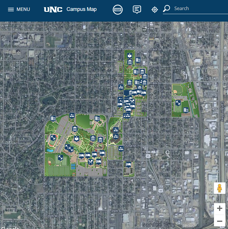 New UNC Map